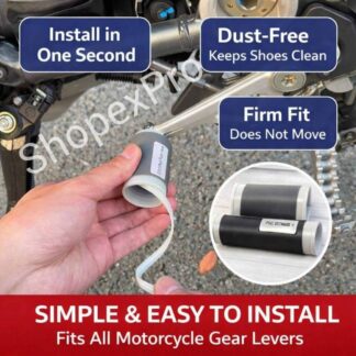 Motorcycle Gear Shoe Cover | Silicone Gear Lever Protector | Universal Bike Accessory