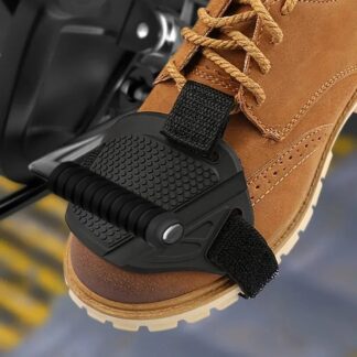 Motorcycle Shifter Shoe Protector Universal PVC Gear Shift Pad for Riding Boots and Shoes